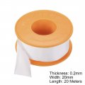 Uxcell Ptfe Pipe Sealant Tape 20mm By 20 Meters For Plumber Thread Seal 2pcs