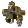 Gas Air Compressor Unloader Valve Pilot Check Combination 095-125 Psi Top Inlet