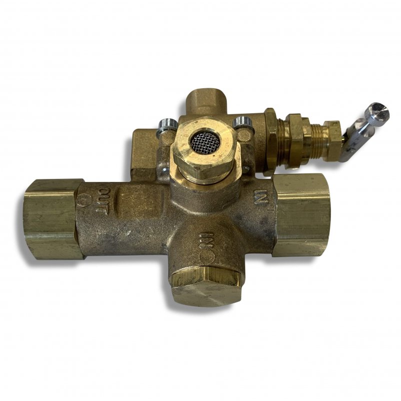 Gas Air Compressor Unloader Valve Pilot Check Combination 095-125 Psi Top Inlet