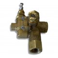 Gas Air Compressor Unloader Valve Pilot Check Combination 095-125 Psi Top Inlet
