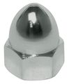 1 2 -20 12l14 Steel Zinc Plated Finish High Crown Acorn Nuts 3 Pk 