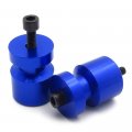 Blue Swingarm Spools For R6 R6s Fz1 Fz6 Fz8 Fzs1000 R1 Vmax Xv250 Virago 