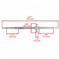 Caltric Rear Axle Shaft Compatible With Honda 42310-hf7-000