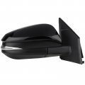 Ocpty Passenger Side Mirror Exterior View Fit For 2014 Toyota Rav4 Black Smooth Heat Power Adjusted Turn Indicator Outside