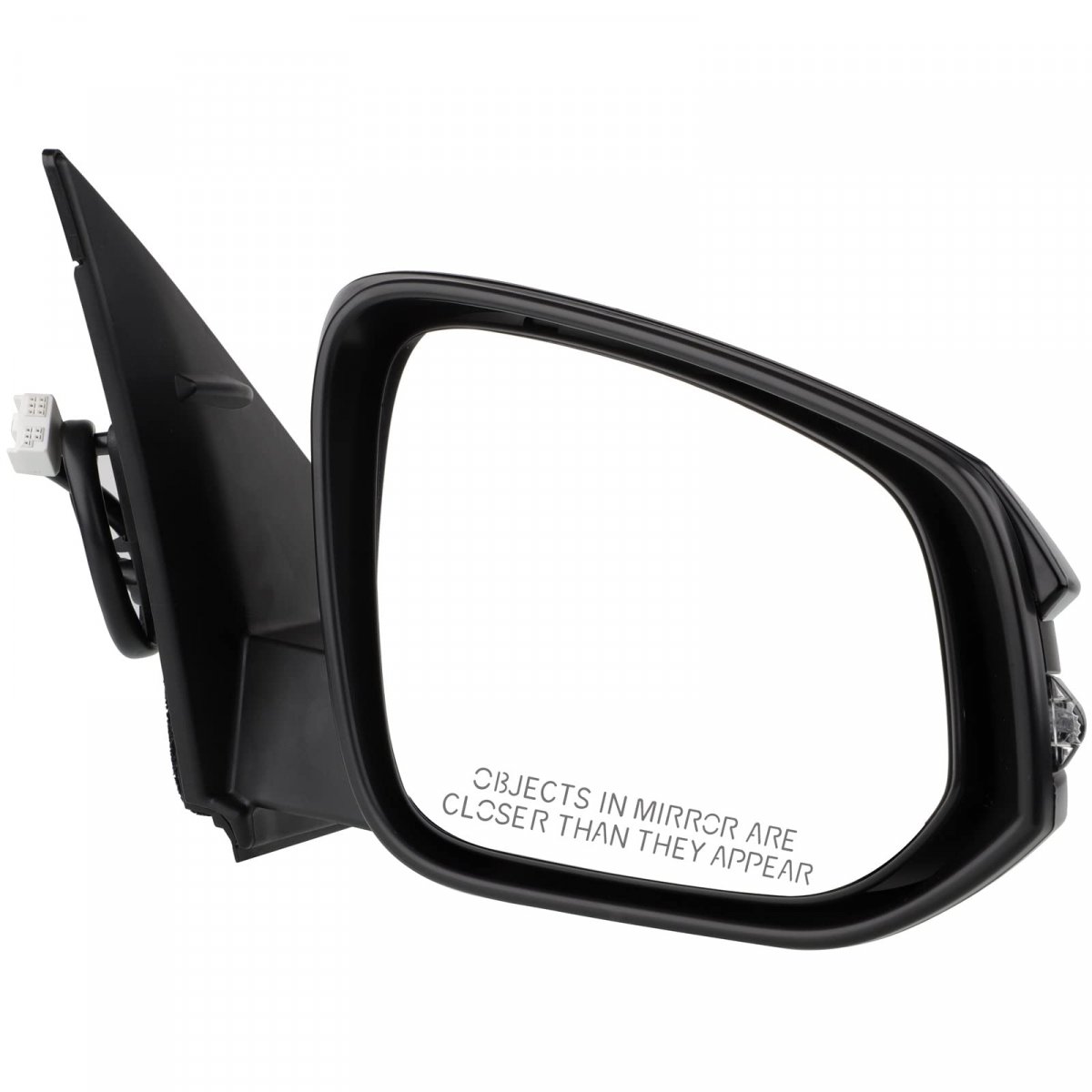 Passenger Side Mirror Exterior View Fit For 2014 Toyota Rav4 Black Smooth Heat Power Adjusted Turn Indicator Outside