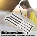 4pcs Front Hood Rear Liftgate Lift Support Gas Struts Spring Shock For Toyota Land Cruiser 100 Series 1998-2007