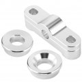 Akozon Front Rear Shifter Bushing Kit Replace Aluminum Alloy Fit For Honda Civic Del Sol B16 B18 