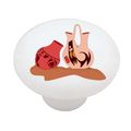 Native American Pottery Decorative High Gloss Ceramic Drawer Knob 