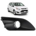 Hecasa Right Fog Light Bezel For 2013-2018d C-max Replacement For Dm5z17b814a Fo1039126 Front Bumper Lamp Trim Cover Chrome 