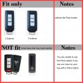2-layers Protection Hybrid Combo Carbon Key Fob Cover With Keychain For Mitsubishi Lancer Asx Outlander 3 Buttons