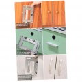 Veemoon Furniture Shower Auxiliary Artifact Multifunction Locator Wardrobe Punch For Tools Stainless Steel Cupboard Door Handle
