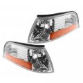 Epic Lighting Oe Style Replacement Parking Side Marker Signal Lights Assembly For Mercury 2003-2005 Grand Marquis Left Driver 