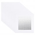 Aluminum Wall Repair Patch 4 X Self-adhesive Fiberglass Mesh Over Galvanized Plate 30pcs 