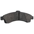 Front Ceramic Brake Pads For Gmc Envoy 2002 To 2005 2 Wheel Set Surestop Pro Line Series Part Number