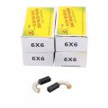 Uxcell 5 Pairs Electric Drill Motor Rotary Power Tool Carbon Brush 6x6