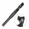 Uxcell Reduced Shank Drill Bit 15mm High Speed Steel Hss 9341 Black Oxide With 1 2 Inch Straight