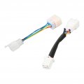 Qiilu Electric Motorcycle Hall Sensor Adapter 2pcs Ip67 Waterproof Sensitive High Efficiency Controller