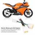 Qiilu Electric Motorcycle Hall Sensor Adapter 2pcs Ip67 Waterproof Sensitive High Efficiency Controller