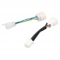 Qiilu Electric Motorcycle Hall Sensor Adapter 2pcs Ip67 Waterproof Sensitive High Efficiency Controller
