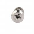 Uxcell M8x25mm Metal Phillips Countersunk Head Screw Bolts Dowel Nuts 10 Pcs