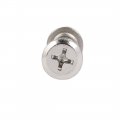 Uxcell M8x25mm Metal Phillips Countersunk Head Screw Bolts Dowel Nuts 10 Pcs
