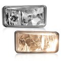 Hecasa Pair Fog Light For 15-20 Chevrolet Suburban Tahoe Gmc Yukon Yukon Xl 16-19 Chevy 3500 Hd Front Bumper Clear Lens Lamp L 