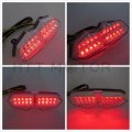 Httmt- Led Smoke Tail Light Compatible With Yamah Yzf R6 2003-2005 R6s 06-08 Motorcycle Integrated Turn Brake