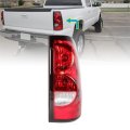 Tail Light Assembly Replacement For Silverado 2003 2004 2005 2006 Passenger Side Rear Right Replaces Gm2800174 Halogen Red Lens 