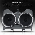 A-premium Gray Dual Cup Holder Compatible With Mercedes-benz W219 Series Cls500 2006-2011 Cls55 Amg 2006 Cls550 Cls63 2007-2011