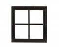 Square Shed Window 16 X Brown Flush Playhouse 