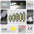 12pcs Super Bright 6000k White Led Interior Light Kit Package For Toyota Land Cruiser 100 Series 1998 1999 2000 2001 2002 2003