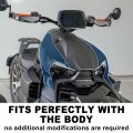 Sautvs Plastic Gloss Black Fairing Panels For Can Am Ryker New Pattern Can-am 600 900 Sport Rally Edition All Models