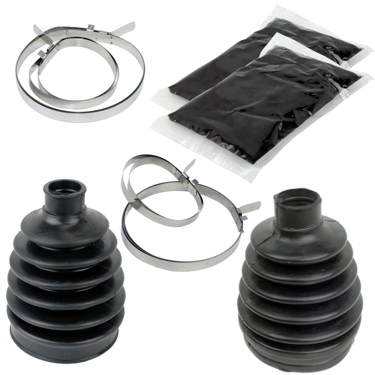 Front Axle Outer And Inner Cv Boot Kit For Polaris Sportsman Xp 550 2012-2014