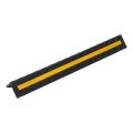Garage Wall Protector Rubber Reflective Corner Guard Anti Scratch With Fluorescent Strip For Parking Lot And Safety