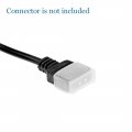 Uxcell 100pcs Silicone Plug Fit 5050 10mm Wide Led Tube Strip Light End Cap Cover W 2 Holes White