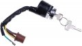Solarhome Ignition Key Switch With Harness Wiring 35100-098-672 Compatible Honda 69-71 Ct70 Ct70h Trail 70 H59