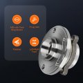 Ocpty Front Wheel Bearing And Hub Assembly Compatible With For Cadillac For Chevrolet Gmc Sierra Yukon Oe515096 6lugs Abs X2