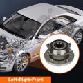 Ocpty Front Wheel Bearing And Hub Assembly Compatible With For Cadillac For Chevrolet Gmc Sierra Yukon Oe515096 6lugs Abs X2