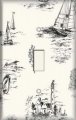 Snazzyswitch Sailboat Scene Decorative Light Switch Cover Single Toggle Wall Plate 