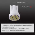 Grandview White T10 Led Car Light Bulbs W5w 194 192 168 2825 Wedge 8-smd 1206 Replacement Side Marker Dome Map Interior Lamps