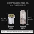 Grandview White T10 Led Car Light Bulbs W5w 194 192 168 2825 Wedge 8-smd 1206 Replacement Side Marker Dome Map Interior Lamps