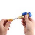 Valve Core Quick Remover Installer Tool Copper Aluminum Material For Car Ac R134a R12 Cr-206 Adjustable Cool Gas Joint
