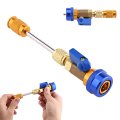 Valve Core Quick Remover Installer Tool Copper Aluminum Material For Car Ac R134a R12 Cr-206 Adjustable Cool Gas Joint
