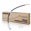 A-premium Front Passenger Brake Hydraulic Hose Compatible With Kia Models Rio 2006-2011 Rio5 Replace 587321g000