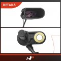 A-premium Abs Wheel Speed Sensor Compatible With Jaguar Models X-type Xtype 2002-2008 Rear Driver And Passenger Side 2-pc Set