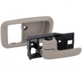 Door Handles Interior Front Driver Left Side Replacement Fit 2000-2006 For Toyota Tundra Inside Inter Texture Gray 2pcs 