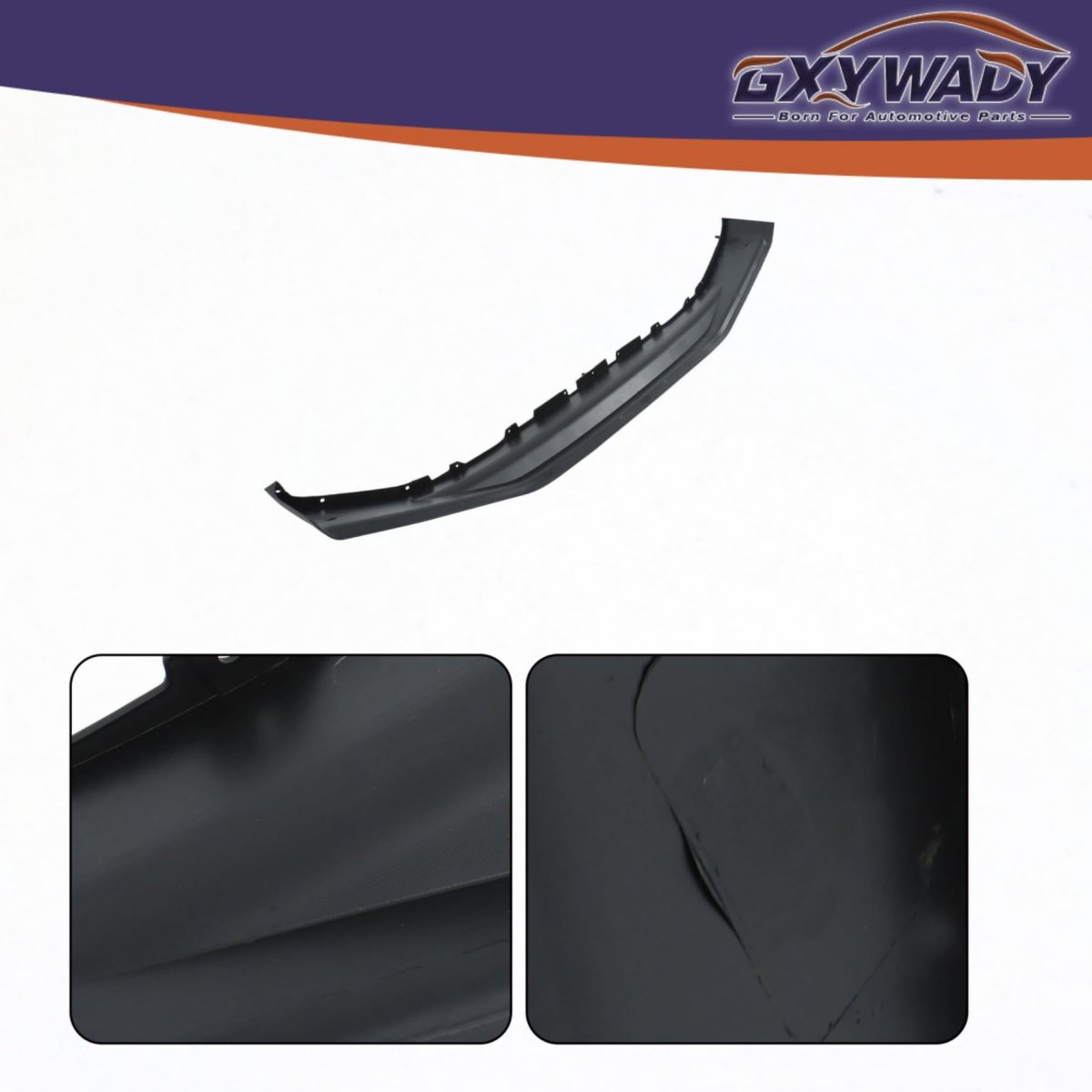 Front Valance Air Dam Deflector Replacement For 2023-2025 F250 F350 Super Duty 4wd