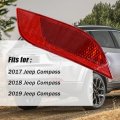 Rear Bumper Reflector Front Right Passenger Side Fits For 2017-2019 Jeep Compass Replaces Ch1185106 55112678aa