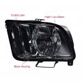 G-plus Headlights Compatible With 2005-2009 Ford Mustang Not Fit Factory Xenon Hid Models Not For Shelby Gt50 Gt500kr Smoky