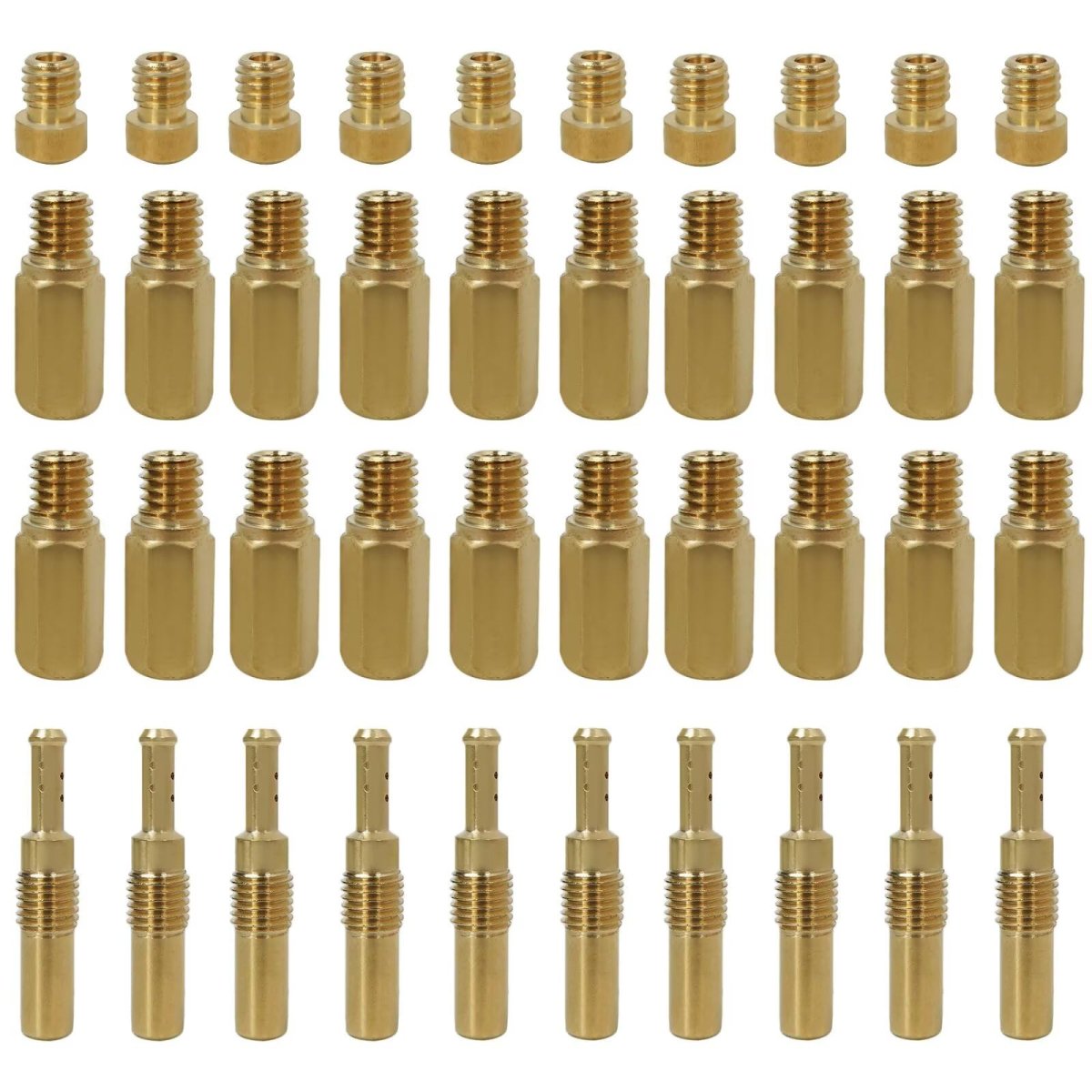 40pcs Carburetor Main Jet Slow Pilot Kit For Pwk Keihin Oko Cvk Crab Replaces Scl-2018090002-zh-t-01 Scl-2018090002-zh-t-02